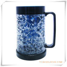 Doppelwand Frosty Mug Frozen Ice Bierkrug für Werbegeschenke (HA09082)